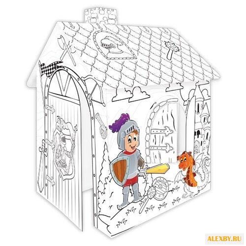 Домик Mochtoys Картонный Рыцарь
