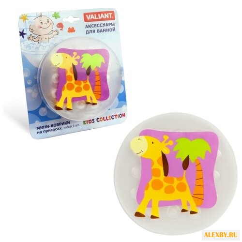 Коврик для ванной Valiant Жирафик