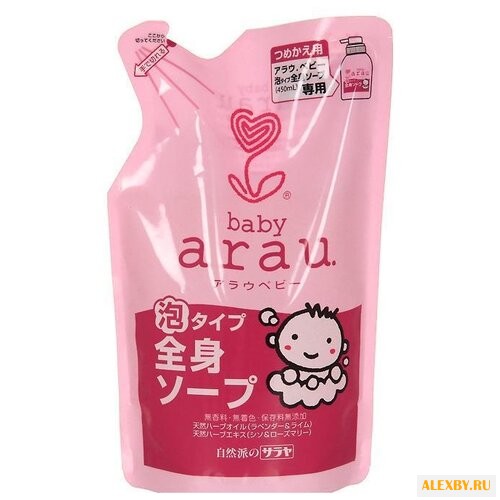 Arau Baby Гель-пенка для