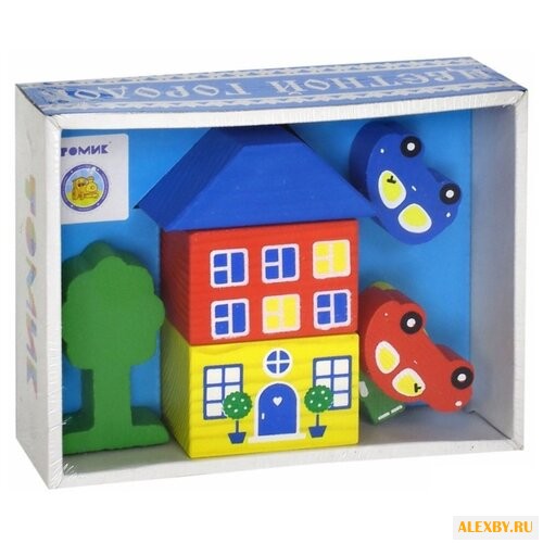 Кубики Томик Цветной городок