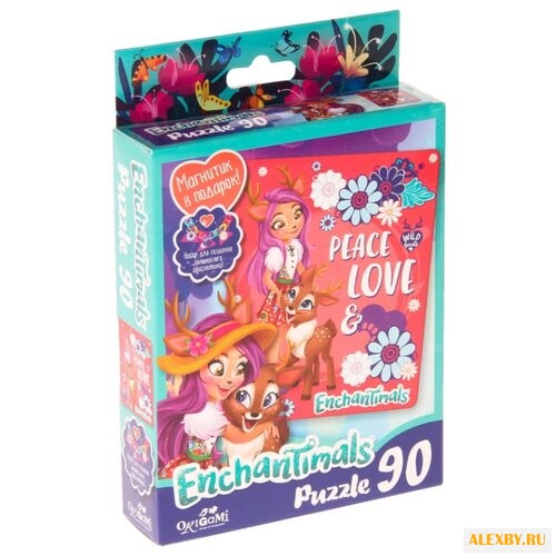 Пазл Origami Enchantimals Peace