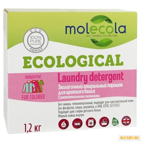 Стиральный порошок Molecola Для