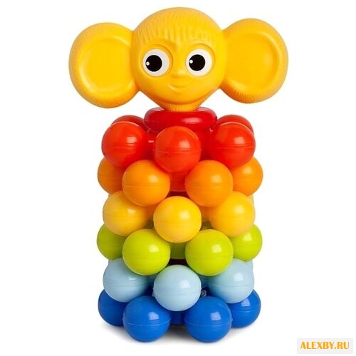 Пирамидка Росигрушка Ушастик с