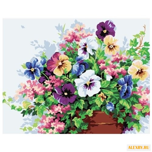 Рыжий кот Картина по номерам