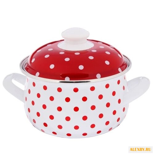 Кастрюля Интерос Горошек 57 л