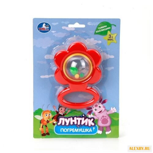Погремушка Умка Лунтик Цветочек