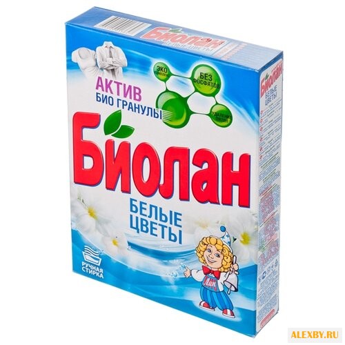 Стиральный порошок Биолан Белые