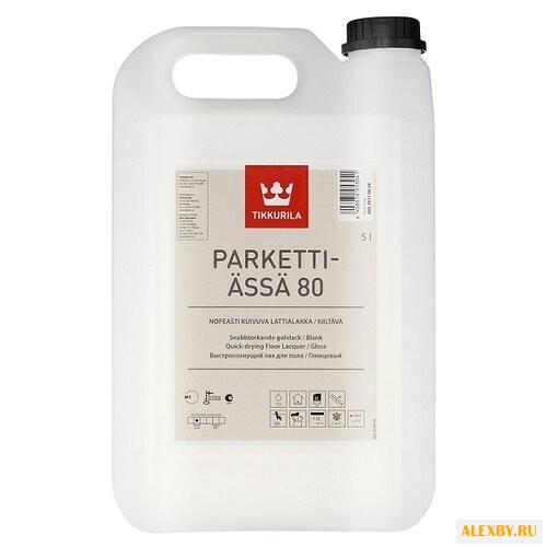 Лак Tikkurila Parketti Assa 80