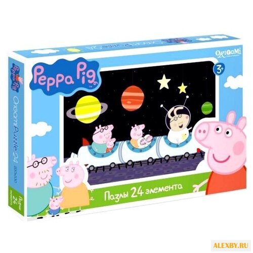 Пазл Origami Peppa Pig