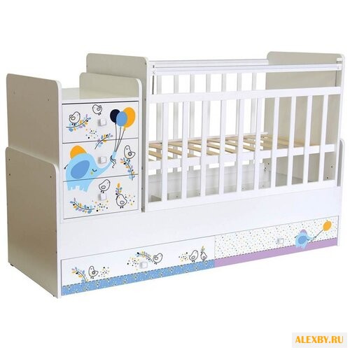 Кроватка Polini Simple 1100