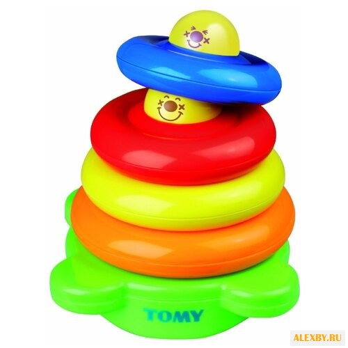 Пирамидка Tomy Веселая E6634