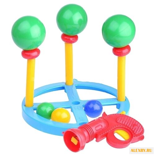 Тир с шарами Пластмастер 50011