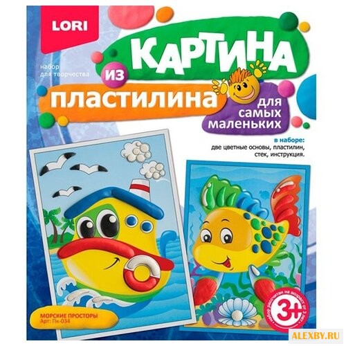 Пластилин LORI Картина из