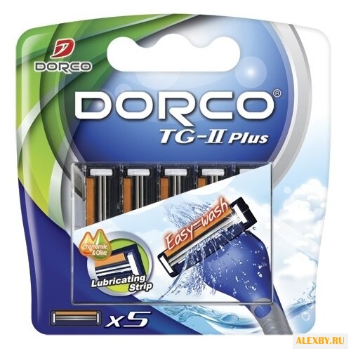 Сменные лезвия Dorco TG-II Plus