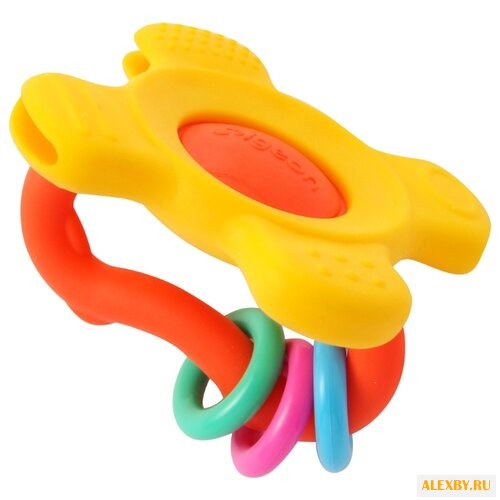 Прорезыватель-погремушка Pigeon