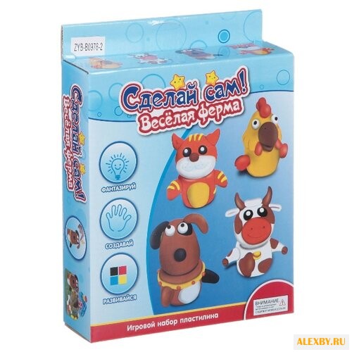 Масса для лепки Zhorya Набор