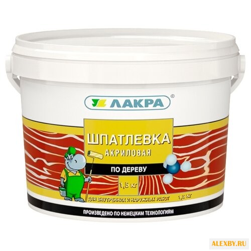 Шпатлевка Лакра акриловая по