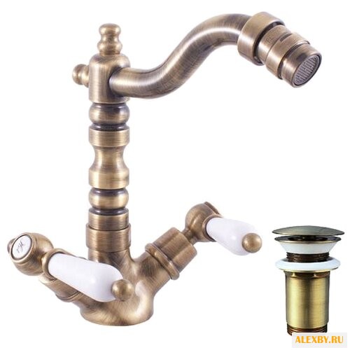 Двухрычажный смеситель для биде