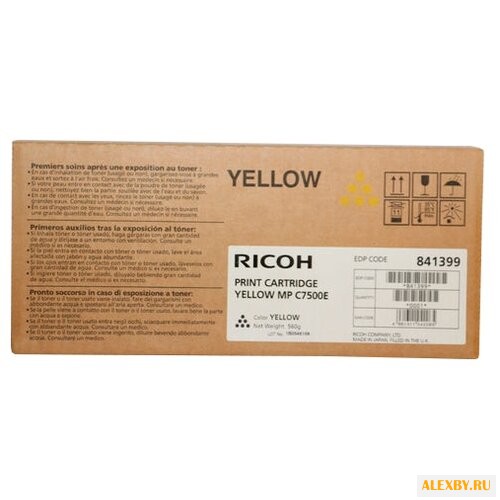 Картридж Ricoh MP C7500E Yellow