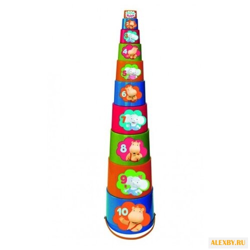 Пирамидка Пластмастер Тима и Тома