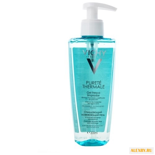 Vichy гель очищающий освежающий