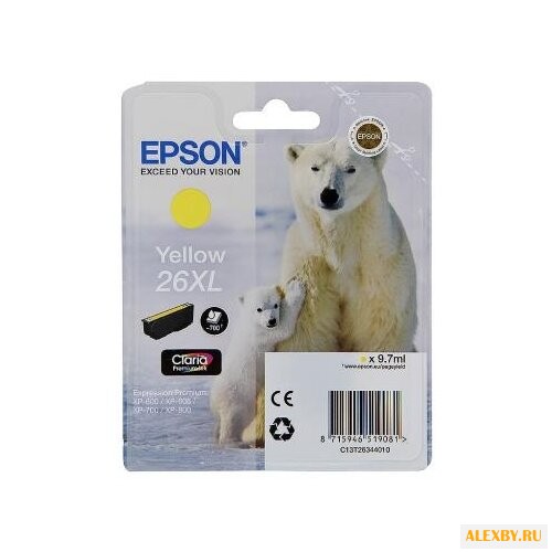 Картридж Epson C13T26344010