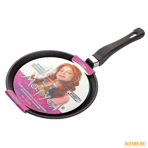 Сковорода блинная Маруся Мрамор