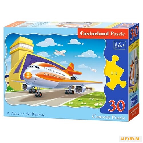 Пазл Castorland A Plane on the