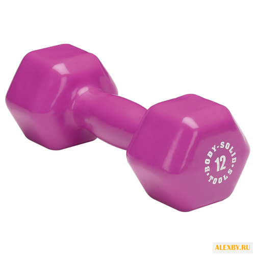 Гантель цельнолитая Body Solid