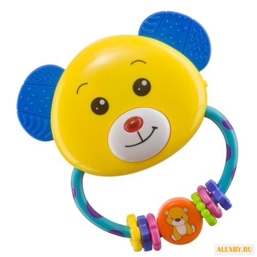 Прорезыватель-погремушка Happy
