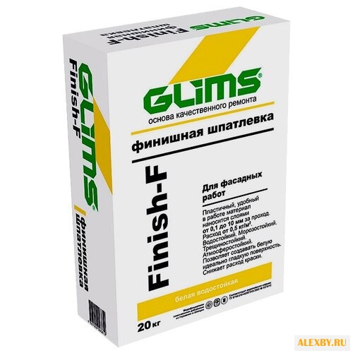 Шпатлевка GLIMS Finish-F