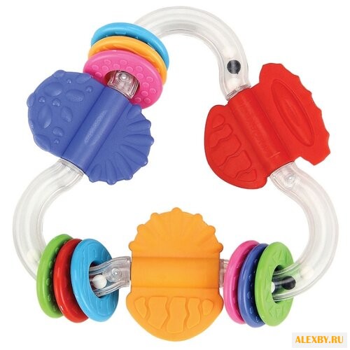 Прорезыватель-погремушка Happy