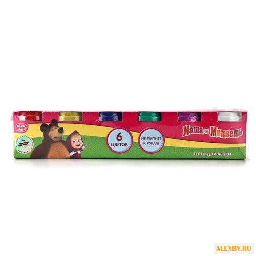 Масса для лепки Multiart Маша и
