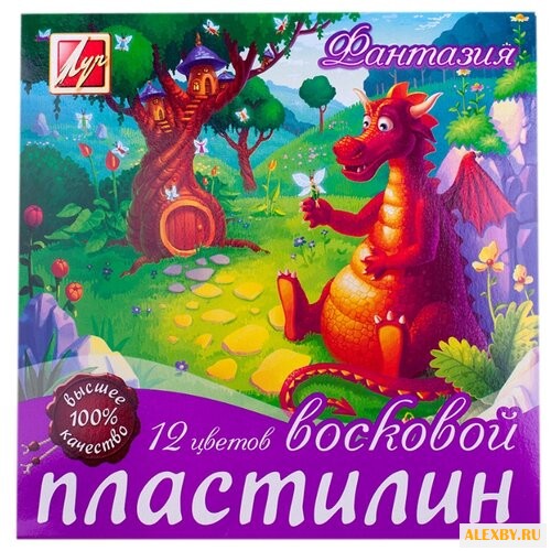 Пластилин Луч Фантазия 12