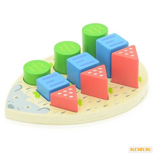 Сортер Игрушки из дерева Ёжик