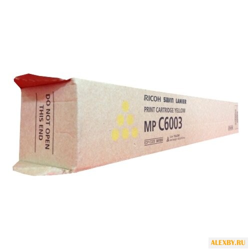 Картридж Ricoh MP C6003 Yellow