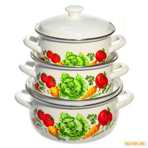Набор кастрюль КМЗ Поварской-1