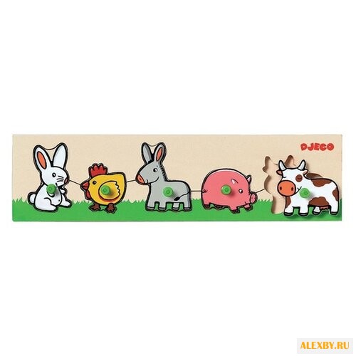Рамка-вкладыш DJECO Ферма