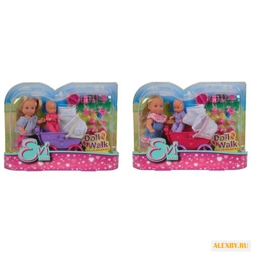 Набор кукол Simba Еви с малышом