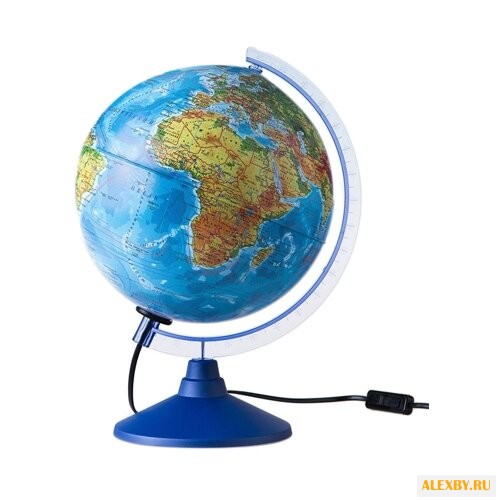 Глобус физико-политический