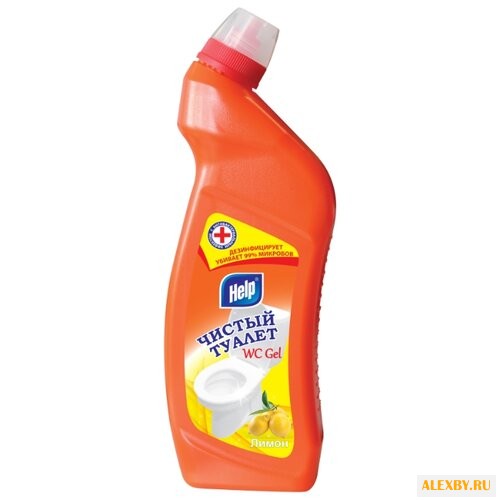 Help гель Чистый туалет лимон