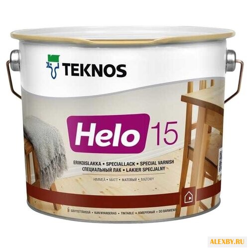 Лак TEKNOS Helo 15 0.9 л