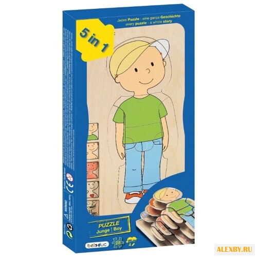 Рамка-вкладыш Beleduc Мальчик