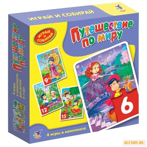 Набор пазлов Дрофа-Медиа Играй
