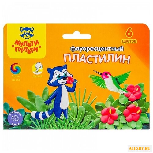 Пластилин Мульти-Пульти Енот на