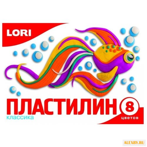 Пластилин LORI Классика 8