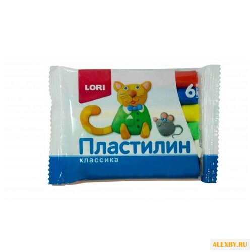 Пластилин LORI Классика 6