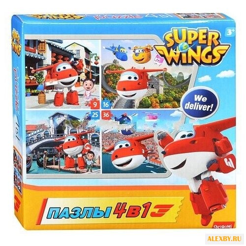 Набор пазлов Origami SuperWings