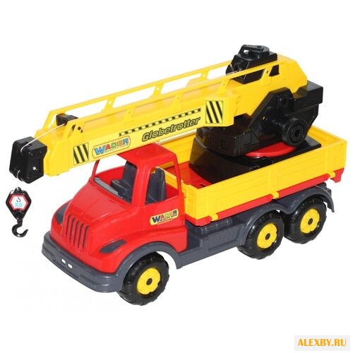 Автокран Wader с поворотной