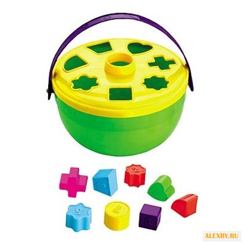 Сортер Рыжий кот Ведёрко